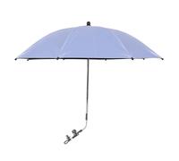 STARRY CITY Baby Pram Parasol with Adjustable Clamp,Clip on Buggy umbrella UPF 50+ Great for Pushchair,Strollers(Purple)