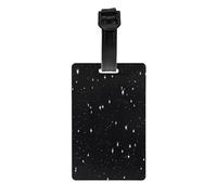 Starry Divination Constellation -Print Personalized Luggage Tag Set, Custom Travel ID Tags with Strap for Suitcases, Bags, Golf Kit.