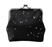 Starry Divination Constellation - Print Women's Compact Coin Purse with Lock Waterproof for Travel Gifts