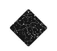 Starry Divination Constellation Printing 10 Pcs Car Air Fresheners Cards For Scented Hanging Sheets For Bathroom With Rope