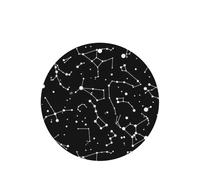 Starry Divination Constellation Printing 10 Pcs Car Air Fresheners Cards For Scented Hanging Sheets For Bathroom With Rope