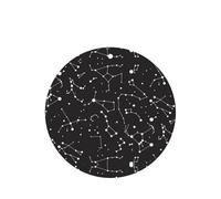 Starry Divination Constellation Round Fragrance Cards Set, Lavender Hanging Air Freshener For Car Home Decor, 10 Or 24 Pcs