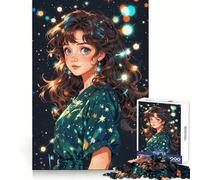 Starry Dreamer︰ Cosmic Elegance Teenagers 1000 Piece Jigsaw Puzzle Strong Logic Toy Leisure Fun Clear Edge Art Collectible 38x26cm