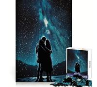 Starry Embrace Adults Puzzles 1000 Piece Jigsaws Reason Skill Toy Slow Enjoy Exact Cut Art Collection Piece 50x75cm