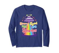 Starry Eyed for Alien Encounter Stories Humor Long Sleeve T-Shirt