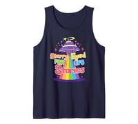 Starry Eyed for Alien Encounter Stories Humor Tank Top