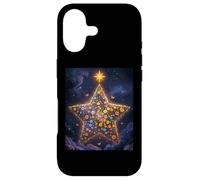 Starry Flowers Celestial Garden Stars Clouds Christmas Eve Case for iPhone 17