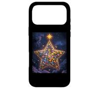Starry Flowers Celestial Garden Stars Clouds Christmas Eve Case for iPhone 17 Pro Max