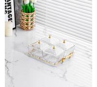 STARRY G Serving Box Set, Snack Serving Platter with Lid, Serving Tray with 3/4/6 Pack Removable Dish Bowls, Divided Serving Relish Bowls for Snacks Nuts Fruit Appetizer Dessert Candy Condiment