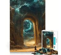 Starry Gateway to Infinity 1000 Pieces Jigsaw Puzzles for Teenagers Mind Skill Toy Leisure Fun Design Assembly Elegant Gift 38x52cm