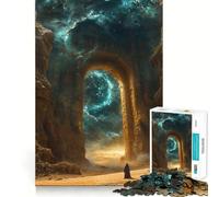 Starry Gateway to Infinity Hard Jigsaw Puzzle for Adults 1000 Pieces Smart Toy Casual Fun Accurate Cut Artistic Gift 50x75cm