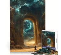 Starry Gateway to Infinity Hard Jigsaw Puzzle for Adults 1000 Pieces Smart Toy Casual Fun Accurate Cut Artistic Gift 50x75cm