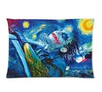 Starry Joker Zippered Pillow Case 20x26 (one sides)