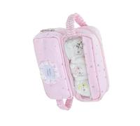 Starry Lace Pencil Case Large Capacity Fabric Pencil Bag Travel Pen Organiser Storage Pouches for Student Girl Teen Starry Lace Pencil Case Large Capacity Fabric Pencil Bag Travel Pen Organiser for