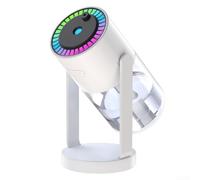 Starry Lights Mini Diffuser and Humidifier for a Relaxing and Cozy Atmosphere (White)