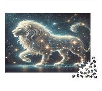 Starry Lion Astrology 1000 Pieces Eco-Friendly Paper Jigsaw Puzzle Bundle for Senior Enthusiasts, Stress Relief Puzzle, Travel Activity, Popular 52x38cm/1000pcs