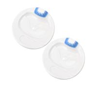 Starry Mart 3D Mount Fuji Ceramic Soy Sauce Dish, Blue Fuji Pattern Small Dipping Plate Ø9.5cm | H2.5cm, Japanese Style Ceramic Seasoning Plate for Sushi, Wasabi, Sauce, 2Pcs