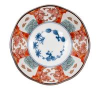 Starry Mart Bloom Minoyaki Japanese Small Side Plate Set - Desert Serving Dinner Set Bread Plate - Dishwasher and Microwave Safe Ceramic Ø11cm | H3.5cm (Nishiki Kinsai Chidori)