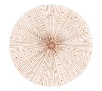 Starry Mart Bloom Minoyaki Traditional Sendan Tokusa Japanese Style Ceramic Dinner Deep Plate - Assorted Colour Ø22cm | H4.5cm (Set of 4) (White)