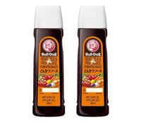 Bull-Dog Vegetable & Fruit Sauce Japanese Tonkatsu Dipping Sauce 500ml (Pack of 2)