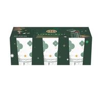 Starry Mart Floral Multi- Purpose Shot Glasses Set for Soju Whiskey Tequila and Liquor 60ml (6 PCS)