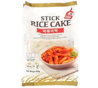 Starry Mart Korean Stick Rice Cake Tteokbokki Topokki (4 Packs x 150g) 600g - Gluten Free & Vegan