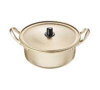 Starry Mart Namsun Korean Ramen Noodle Pot with Lid - Aluminum Cooking Pot Ø18cm | H8cm - Perfect for Instant Noodles, Soups, and Stews (1)