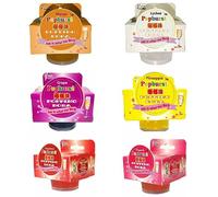 Starry Mart Popping Boba for Bubble Tea, Cocktails, Dessert Topping, Smoothie 130g - 6 Assorted Flavours
