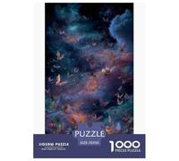 Starry Nebula 1000-piece Puzzle 70x50cm/1000pcs, Butterflies - Educational Stress-relief, Creative And Home Decoration Gift, for Everyone