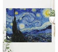 "Starry Night" by Van Gogh on Framed Canvas, Acrylic, Canvas, Framed Prints or Print-only