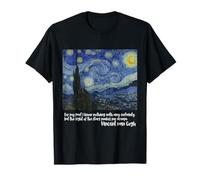 Starry Night by Vincent Van Gogh | Famous Painting T-Shirt