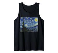 Starry Night by Vincent Van Gogh | Famous Painting Tank Top