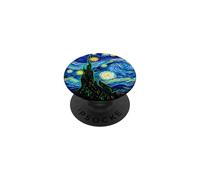 Starry Night Celestial Landscape Design PopSockets Adhesive PopGrip