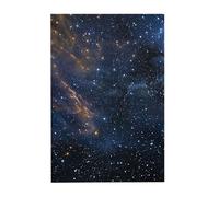 Starry Night Deep Outer Space Printed Wooden Puzzle 300 Piece, Cute Puzzle Game in Plastic Box for Family Entertainment and Brain Training Gifts