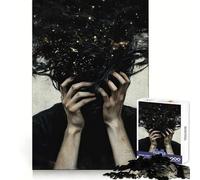Starry Night Despair 1000 Piece Jigsaw Puzzles for Teenagers Logic Ability Toy Calm Pastime Accurate Cut 50x75cm