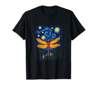 Starry Night Dragonfly T-Shirt