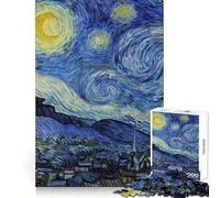 Starry Night Dreams Moon Jigsaw Puzzles 1000 Pieces for Adults Boost Recall Relax Mind Accurate Edge Santa Wish List 38x52cm