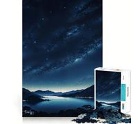 Starry Night Embrace 1000 Piece Jigsaw Puzzle for Adults Think Smart Toy Indoor Fun Smooth Cut Santa Wish Pick 50x75cm