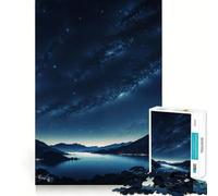Starry Night Embrace Adults Puzzles 1000 Piece Jigsaws Reason Skill Toy Slow Enjoy Exact Cut Art Collection Piece 38x52cm