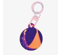 Starry Night Gown Dog Tags for Pets,Round Acrylic Pet ID Tags,Perfect for Small to Large Dogs and Cats,Cute & Functional