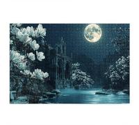 Starry Night Jigsaw Puzzles for Adults 1500, 1500 piece Jigsaw Puzzles for Adults, Challenging Wooden Jigsaws Puzzle for The Whole for Women, Puzzle for Home Decor, Gifts for Women, Theme: Flower G-86