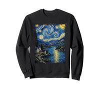 Starry Night Lake District Uk Sweatshirt
