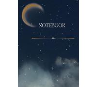 Starry Night Notebook: with starry watermark pages