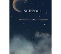 Starry Night Notebook: with starry watermark pages