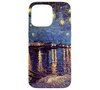 Starry Night Over the Rhone by Vincent van Gogh, Fine Art Case for iPhone 15 Pro Max