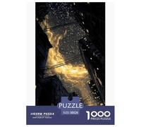 Starry Night Puzzles 1000 Piece Challenge Toy Adults And over 12 Years Old Buildings Family Fun Puzzle Educational Challenge Creative Play Home Decoration Gift 38x26cm/1000pcs