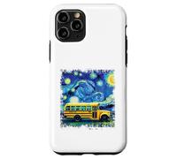 Starry Night School Bus Van Gogh Style Funny Case for iPhone 11 Pro