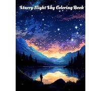 Starry Night Sky: Coloring Book