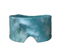 Starry Night Sky Deep Outer Space Print Sleep Eye and Ear Muffs Blackout Nap Aid Home Office Camping Travel Relief Insomnia