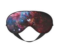 Starry Night Sky Deep Outer Space Sleep Eye Mask Comfortable Eyes Hade for Sleeping,Light Blocking Sleep Mask with Adjustable Strap